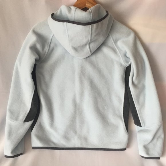 Columbia Full Zip Hooded Fleece Jacket Wmn S /Blue - Picture 6 of 12